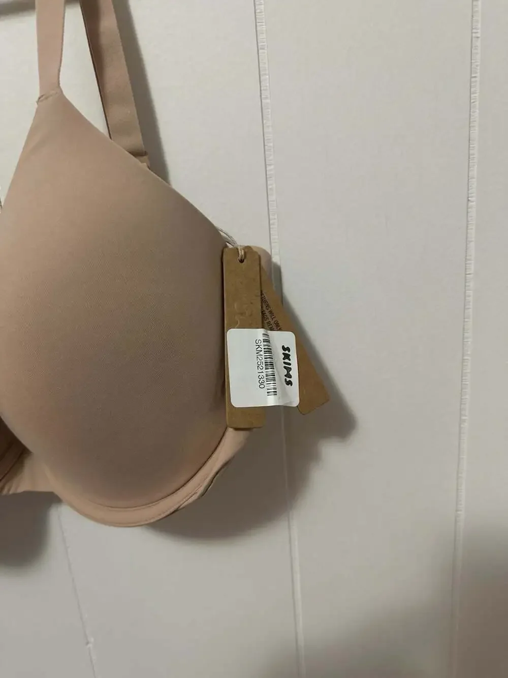 SKIMS Fits Everybody T-Shirt Bra in Mica, Size 34DDD - Picture 2 of 5
